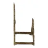 Rustic Rooster Cast Iron Hose Organizer for Garden