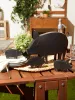 Realistic Pig and Piglets Sculpture - Farm Animal Decor for Home and Garden