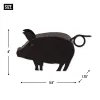 Realistic Pig and Piglets Sculpture - Farm Animal Decor for Home and Garden