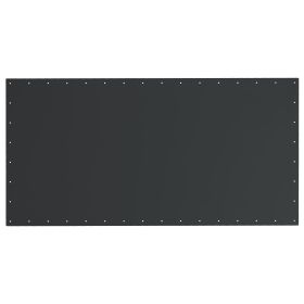 Outsunny 10x20ft Charcoal Carport Canopy Replacement UV-Resistant with Ball Bungee Tethers