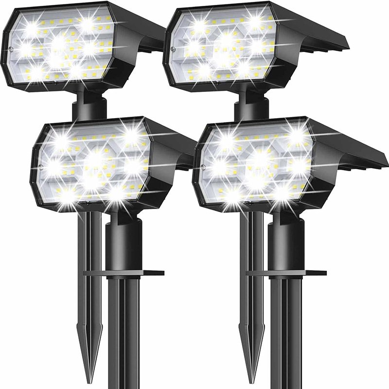 Solar Lawn Lights Courtyard Lights Outdoor Waterproof 4 (Option: 4Pcs)